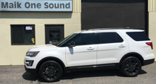 2017 Ford Explorer with professional window tint in North Bay